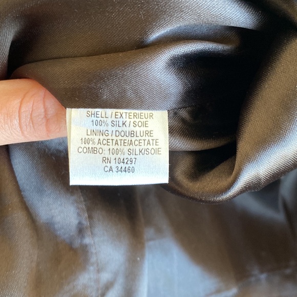 Milly 100% silk skirt - Picture 3 of 4